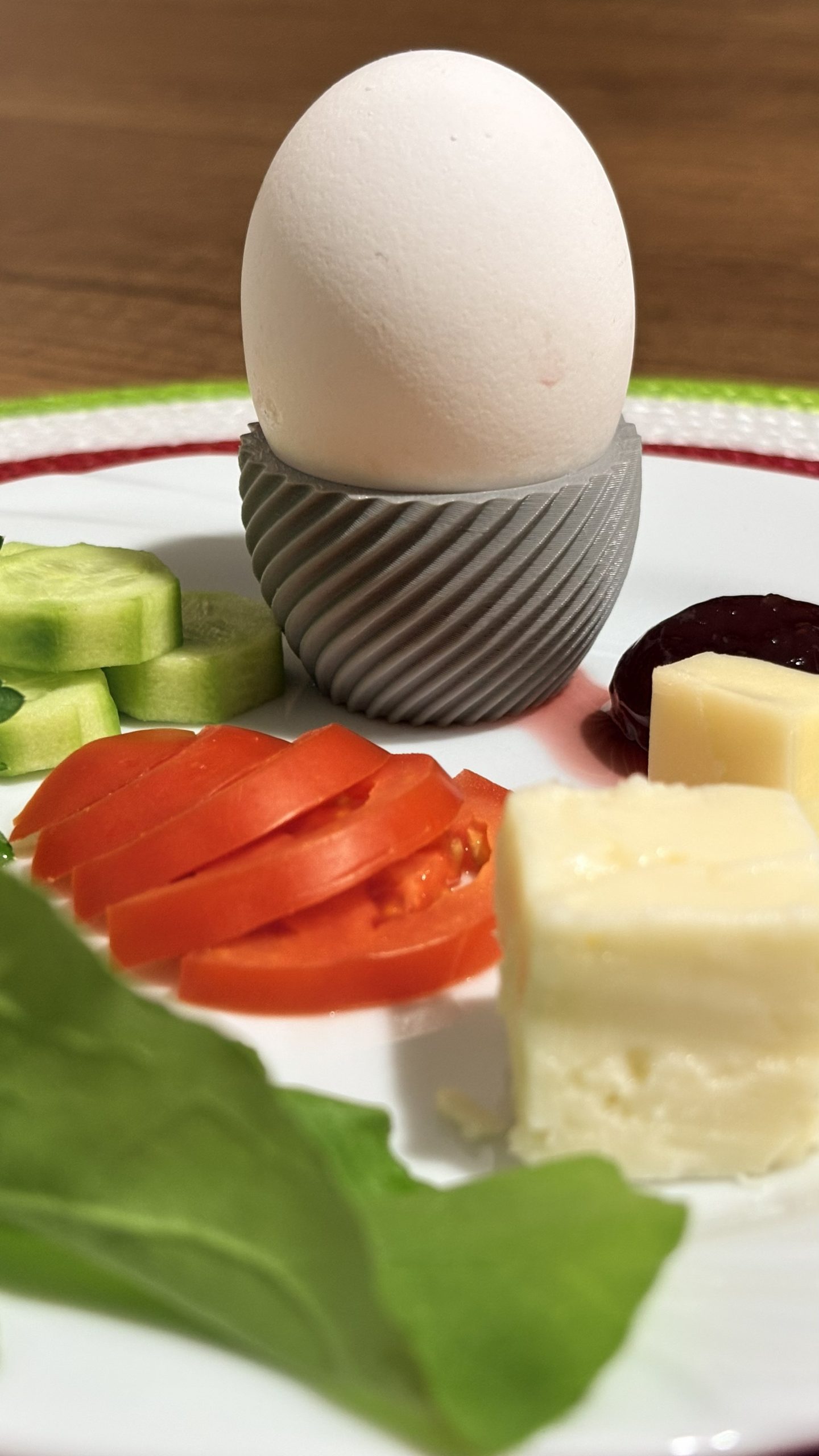 NOVALIT LABS | Helix Geometric Egg Holder | Modern & Minimalist Breakfast Accessories - Image 3