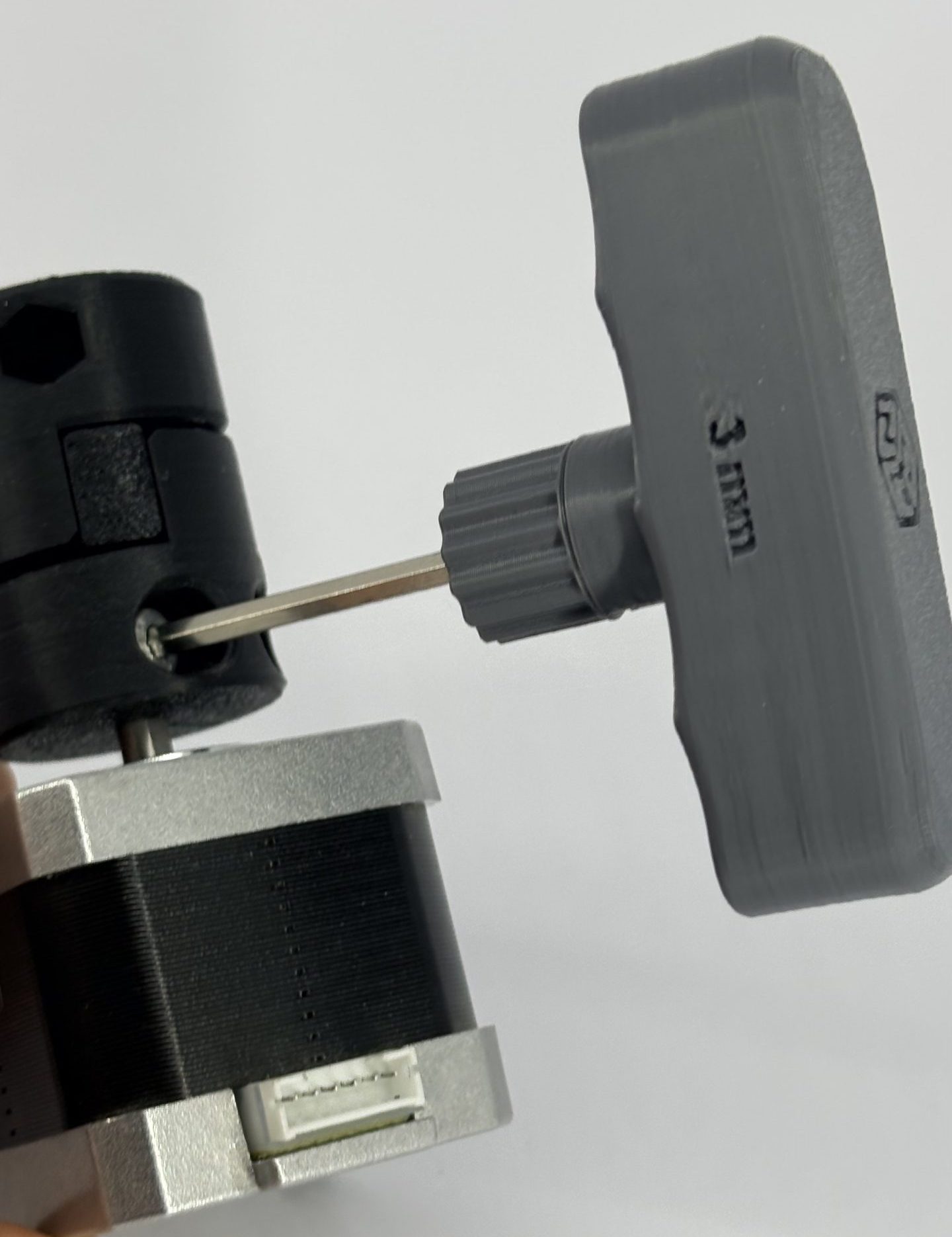 NOVALIT LABS |Ergonomic Heavy-Duty ABS Allen Key Handle | High-Torque L-Wrench Holder (Metric)
